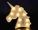 Unicorn LED Light for Bedroom Decoration - White