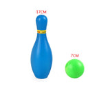 Toy Bowling Game Set with 10 Pieces Pins and 2 Pieces Balls