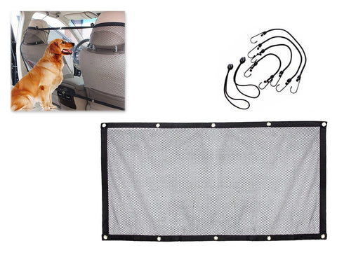 115 x 62cm Vehicle Pet Barrier with Hooks and Straps