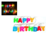 Party Decoration LED String Light with Happy Birthday Letters