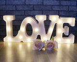 LED Marquee Love Symbol Light - White