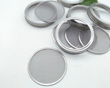 Sprouting Jar Lids 4 Pcs Stainless Steel Sprouting Lids for Mason Jars