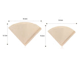 Paper Coffee Filter V Shaped 100 Sheets Coffee Strainer Paper