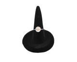 Ring Holders 2 Pieces Velvet Flocking Ring Stands