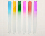 Crystal Glass Nail Files 5 Pieces Fingernail Files