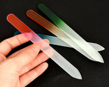 Crystal Glass Nail Files 5 Pieces Fingernail Files