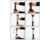 Wine Pump with 8 Pieces Wine Stoppers Silicone Wine Bottle Plug