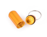 Portable Pill Case Keychain 10 Pieces