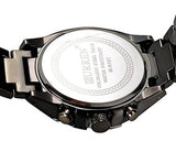 Men Quartz Adjustable Steel Band Calendar Chronometer Watch
