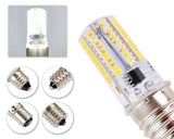 4W Dimmable LED Light Bulb Silicone Corn Light AC 220V - Natural White