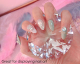 Crystal Paperweight 8cm Diamond Props for Nail Pictures