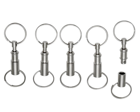 Quick Release Keychain 5 Pieces Detachable Keychain