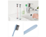 Individual Toothbrush 4 Pcs Travel Toothbrush with Individual Case