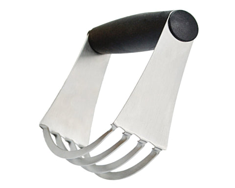 Pastry Dough Blender with Stainless Steel Blade and Rubber Grip