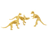 Dinosaur Fossil Skeleton Figures 12 Pieces Assorted Figures for Kids