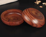 Round Wooden Cigarette Ashtray