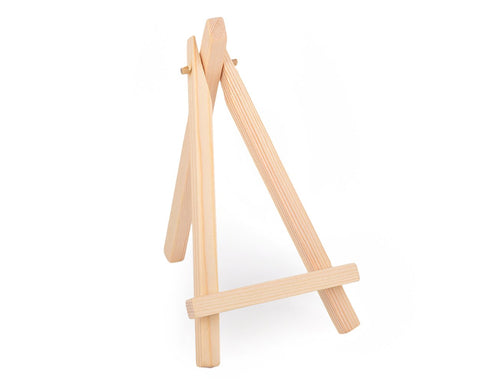 Mini Wood Display Easel 12 piece 6 Inch Card Holder