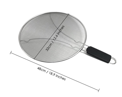 Splatter Screen for Frying Pan 13 Inch Splatter Guard