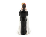 Bride and Groom Cake Topper Cake Figurine for Wedding Cake Decoration