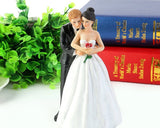 Bride and Groom Cake Topper Cake Figurine for Wedding Cake Decoration