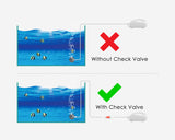 Aquarium Air Pump Check Valves One Way Non-Return Check Valve for Fish Tank