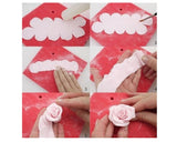 3 Pieces Easiest Sugar Rose Ever Cutter