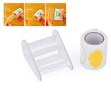4 Packs Cartoon Refillable Roll Sticky Notes with Clear Dispensers