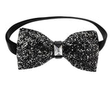 Luxurious Shinning Wedding Bow Tie for Men Set of 2