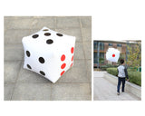 Inflatable Dices with Hand Balloon Pump 12 Inches Jumbo Blow up Dice