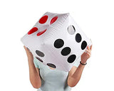 Inflatable Dices with Hand Balloon Pump 12 Inches Jumbo Blow up Dice