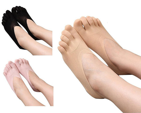 3 Pairs Thin Toe Socks for Women