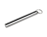 Titanium Toothpick Holder with Toothpick - Silver