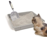 Irregular Holes Metal Cat Litter Scoop for Clumping Cat Litter