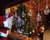 Christmas Window Stickers 6 Pieces Window Clings Decorations