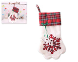 Christmas Stocking 18 Inch Plaid Christmas Stockings