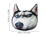 Car Neck Pillow 3D Animal Printed Headrest Pillow