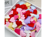 Heart Confetti 300 Pieces Heart Petals for Valentine's Day Wedding Decoration