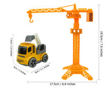 Construction Vehicles Truck Toys with Play Mat for Kids