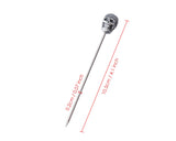 Skull Cocktail Picks 6 Pieces Stainless Steel Fruit Pick