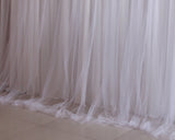 6.5 x 6.5 Feet Tulle Photography Backdrop