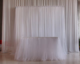 6.5 x 6.5 Feet Tulle Photography Backdrop