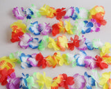 Hawaiian Flower Lei Garland 6 Meters 4 Pieces Luau Party Decorations