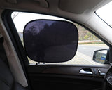 Car Window Shades 4 Pieces UV Protection Cling Sun Shades