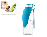 Dog Water Bottle with Silicone Lid