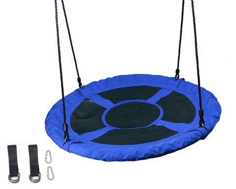 Saucer Tree Swing Outdoor Swing with Hanging Strap Kit
