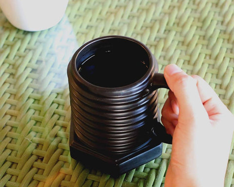 300ml Screw Shape Ceramic Coffee Mug