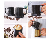 300ml Screw Shape Ceramic Coffee Mug