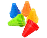 Training Cones 20 Pieces Plastic Sport Cones for Sport Training Course