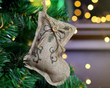 Christmas Tree Ornaments 8 Pieces Classic Xmas Hanging Decorations