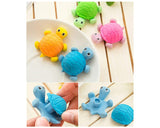 12 Pieces Turtle Shaped Pencil Erasers